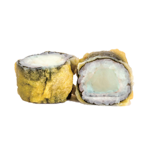 Tempurizados maki de pez mantequilla