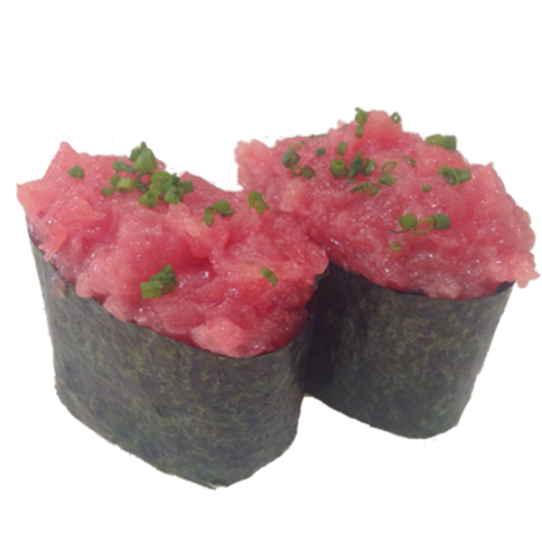 Sushi tartar atun