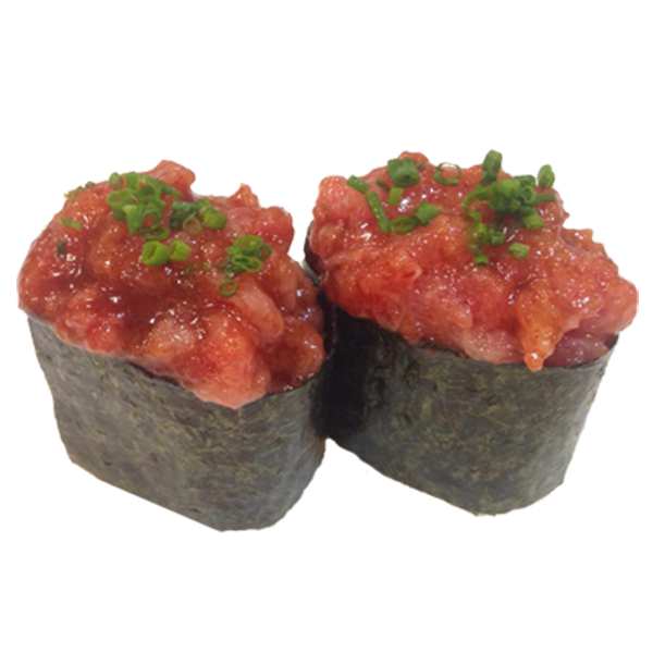 Sushi tartar salmon