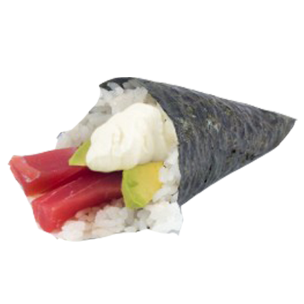 Temaki de atun y aguacate