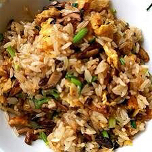 Arroz con setas